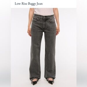 Abercrombie & Fitch Low Rise Baggy Jean
